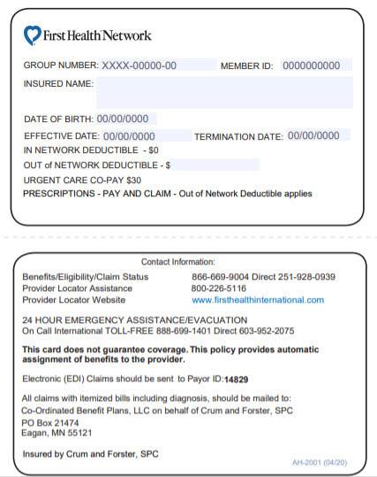 Download Claims Forms for Trawick International plans for Safe Tarvel USA Comprehensive, Safe Travel USA Limited benefits, and Collegiate Care
