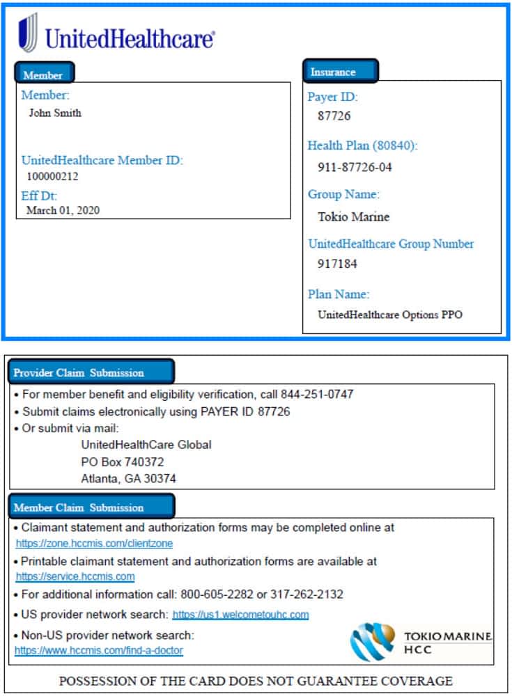 Download Claims Forms for Tokio Marine HCC plans for Atlas Travel, Student Secure and Visitors Secure