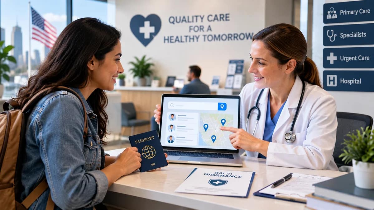 How International Visitors Can Find a Doctor in the USA Using Their Insurance Network