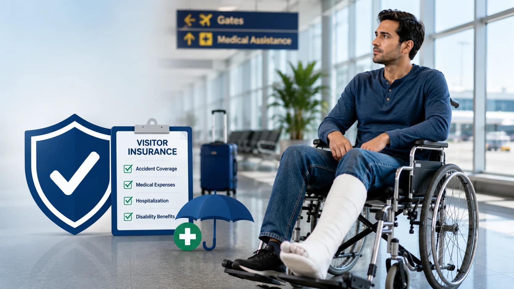 Does Visitor Insurance Cover Permanent Disability Caused by an Accident?