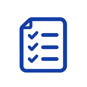 Visitor insurance plan document icon