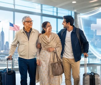 $250,000 Visitor Insurance for Indian Parents