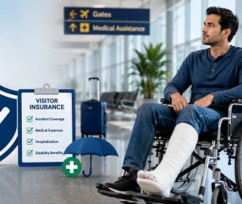 Does Visitor Insurance Cover Permanent Disability Caused by an Accident?