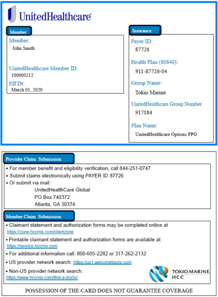 Download Claims Forms for Tokio Marine HCC plans for Atlas Travel, Student Secure and Visitors Secure