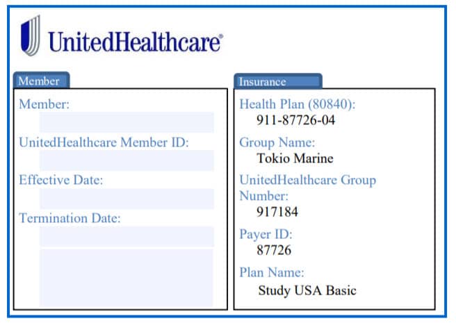Download ID Card for Travel Insure plans for Visit USA, Study USa, WorldMed